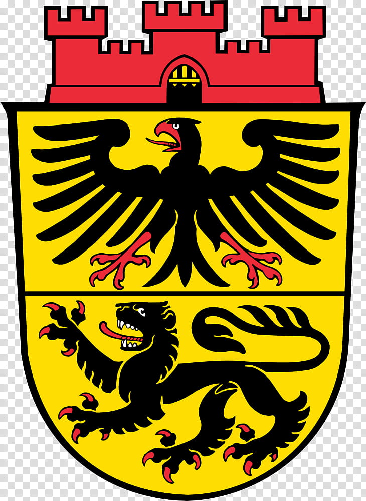 graphy Logo, Coat Of Arms, North Rhinewestphalia, Germany, Yellow, Text, Area, Beak transparent background PNG clipart