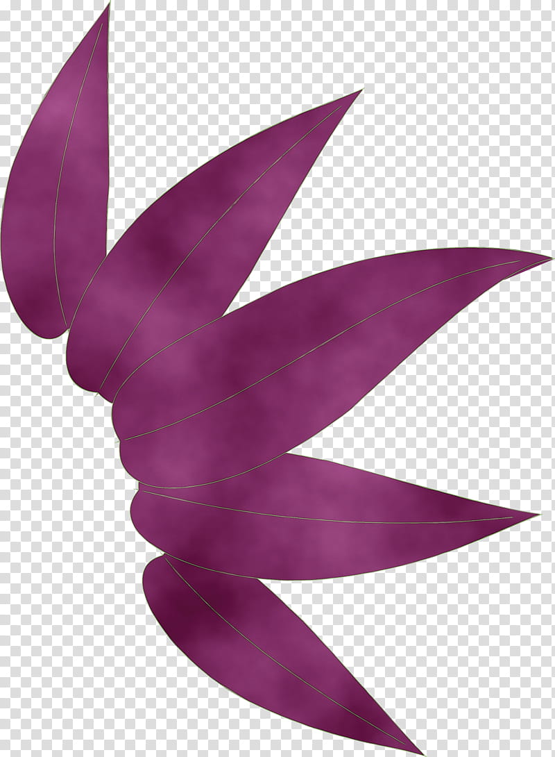 purple violet plant magenta logo, Leaf, Leaves, Watercolor, Paint, Wet Ink, Wing transparent background PNG clipart