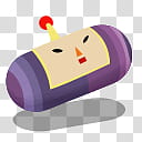 Katamari Damacy Dock Icons, cousin marcy transparent background PNG clipart