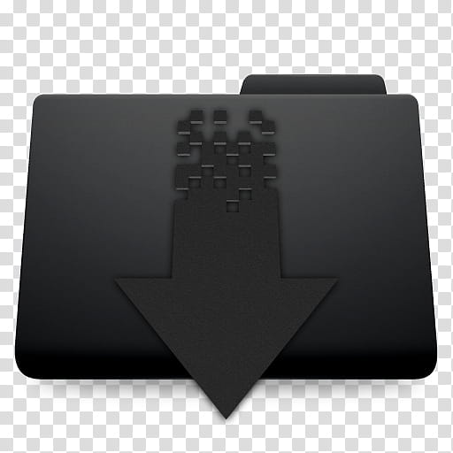 ALUMI Black, black folder illustration transparent background PNG clipart