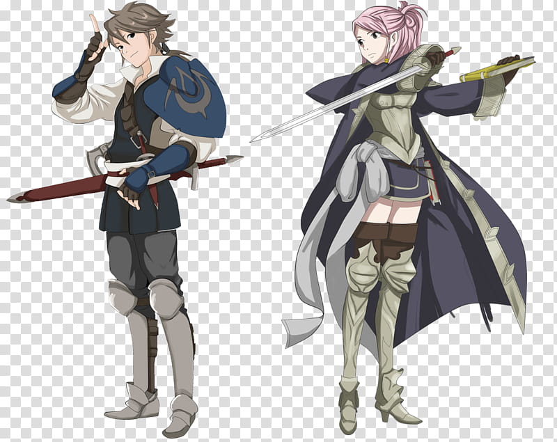 Fire Emblem Awakening OC Drake and Hyde transparent background PNG clipart