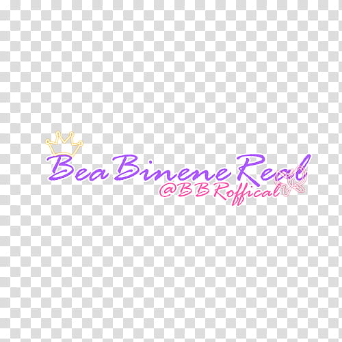 Bea Binene Real Logo transparent background PNG clipart