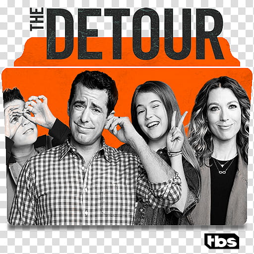 The Detour series and season folder icons, The Detour ( transparent background PNG clipart