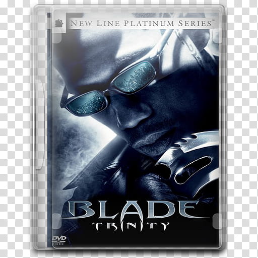 Blade Trinity DVD Icon , Blade Trinity  transparent background PNG clipart