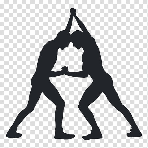 Fitness, Wrestling, Grecoroman Wrestling, Poster, Drawing, Silhouette, Physical Fitness transparent background PNG clipart
