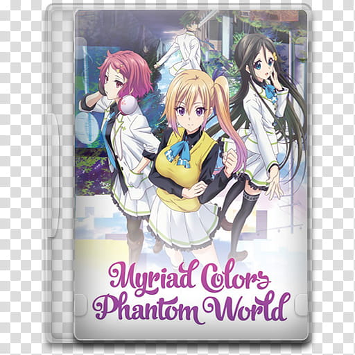 TV Show Icon , Myriad Colors Phantom World, Myriad Colors Phantom World CD case transparent background PNG clipart