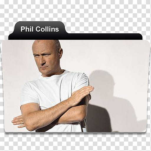 Music Big , Phil Collins transparent background PNG clipart