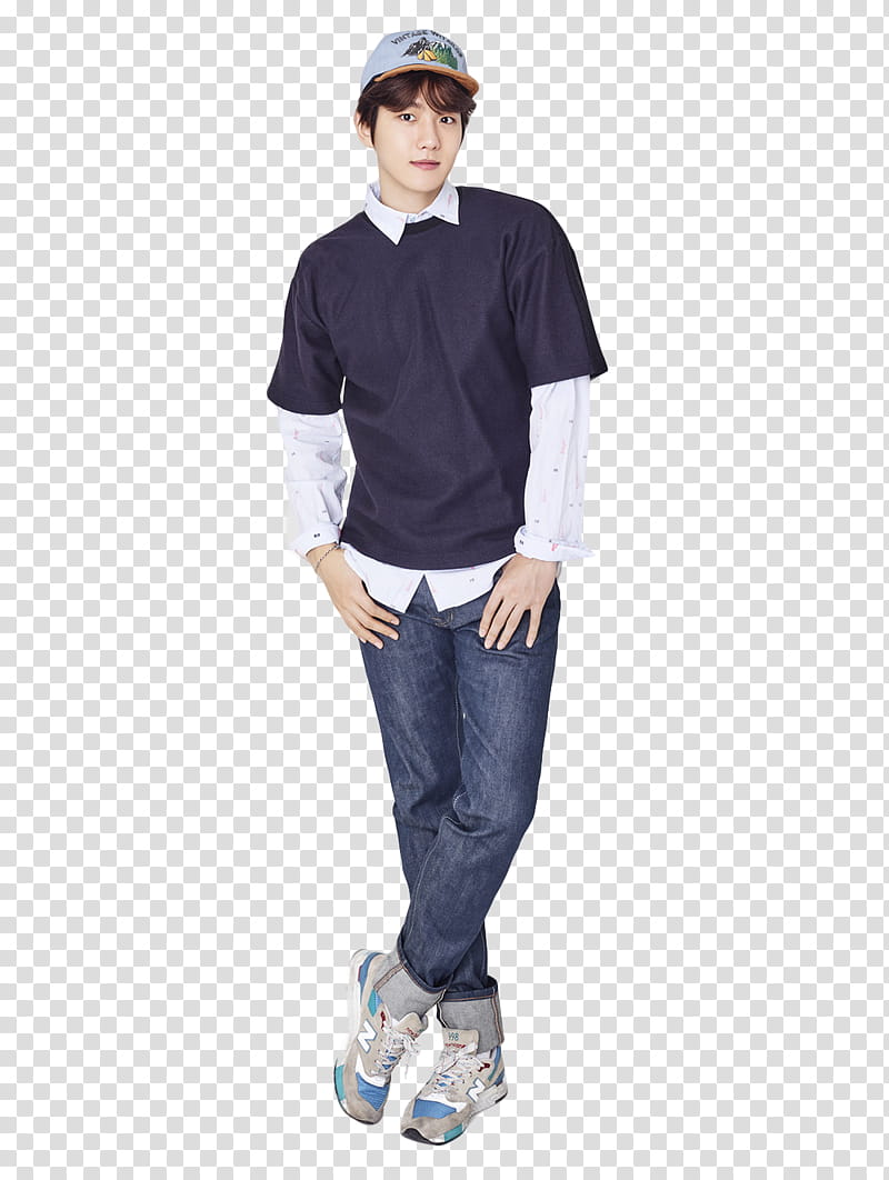 EXO, man posing for transparent background PNG clipart