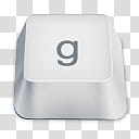 Keyboard Buttons, g keyboard key transparent background PNG clipart