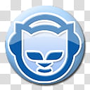 Powder Blue, Napster logo transparent background PNG clipart