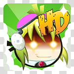 "Angry Gumi" transparent background PNG clipart
