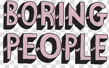 Overlays tipo , Boring People art transparent background PNG clipart