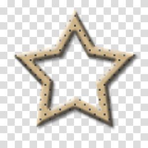 Glitter Stars, star-shaped yellow sticker transparent background PNG clipart