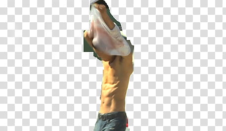 man taking off shirt transparent background PNG clipart