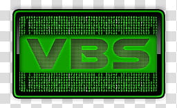 InTheMatrix File Type, vbs icon transparent background PNG clipart