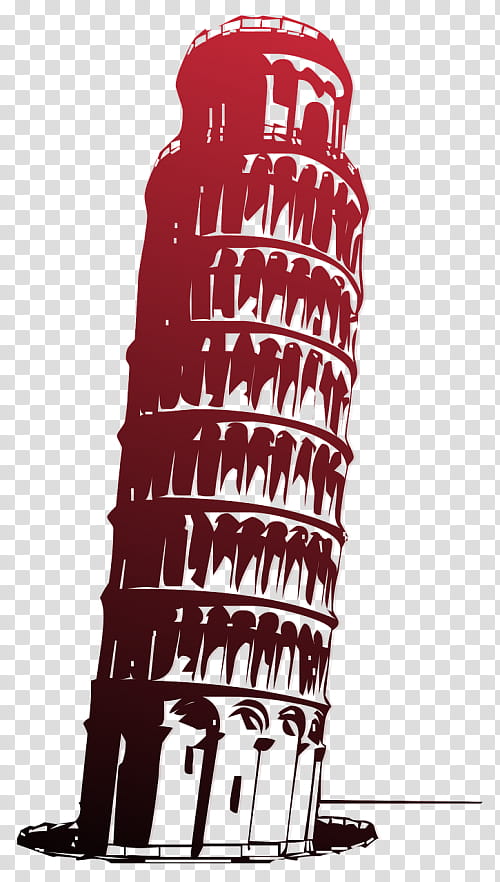 Leaning Tower Of Pisa Text, Architecture, Drawing, Italy transparent background PNG clipart