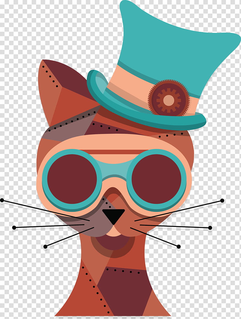 Top Hat, Cat, Steampunk, Tshirt, Popular Cat Names, Retro Style, Pet, Myrine Antwerp Chiffon Top Colour transparent background PNG clipart