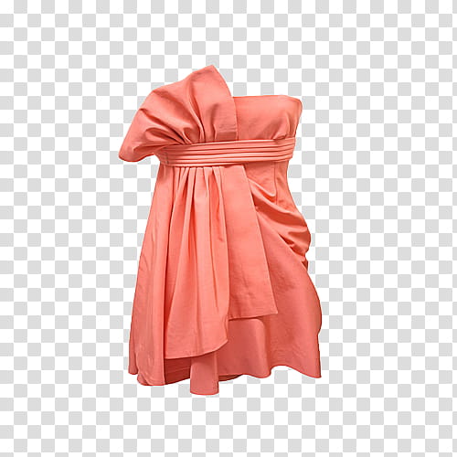 Dress s, pink tube pleated mini dress transparent background PNG clipart