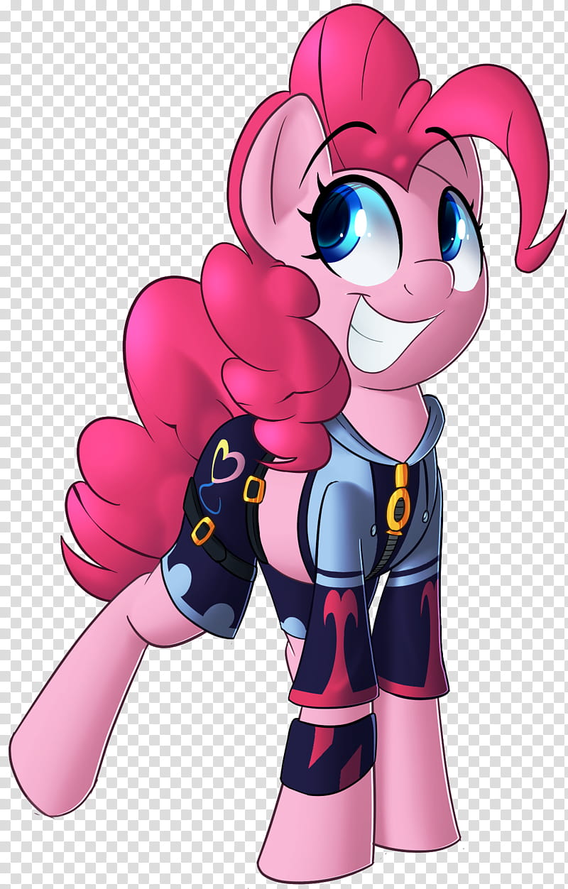 Pinkie KH clothes test, pink haired pony transparent background PNG clipart