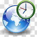 Oxygen Refit, _timezone, round earth with click icon transparent background PNG clipart