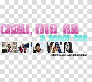 Texto de DEMI LOVATO transparent background PNG clipart thumbnail