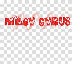Texto de Miley Cyrus transparent background PNG clipart thumbnail