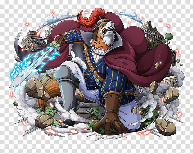 Duke Inuarashi Mokomo Dukedom Ruler of Day, One Piece character transparent background PNG clipart