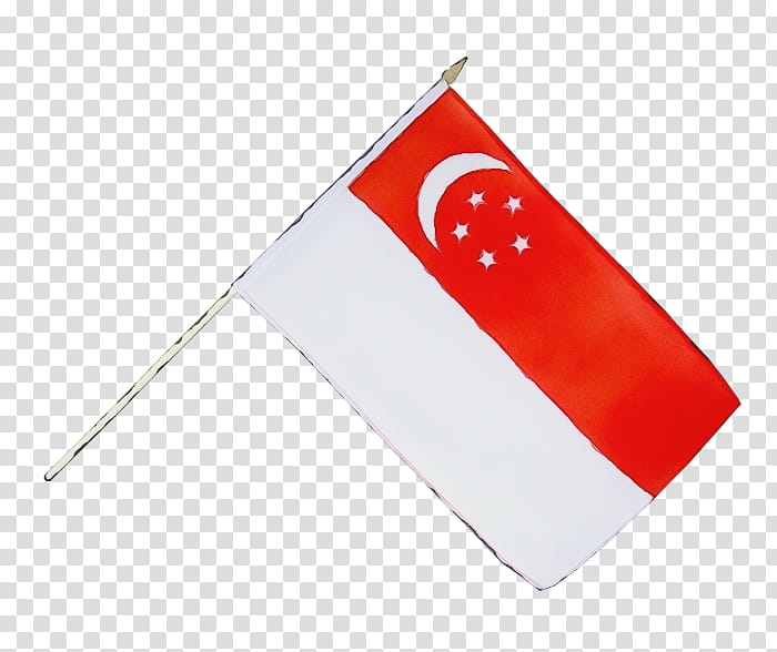 Singapore Flag, Watercolor, Paint, Wet Ink, Flag Of Singapore, National Flag, Banner, Fahne transparent background PNG clipart