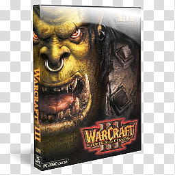 DVD Game Icons v, Warcraft , Warcraft Return of Chaos case illustration transparent background PNG clipart