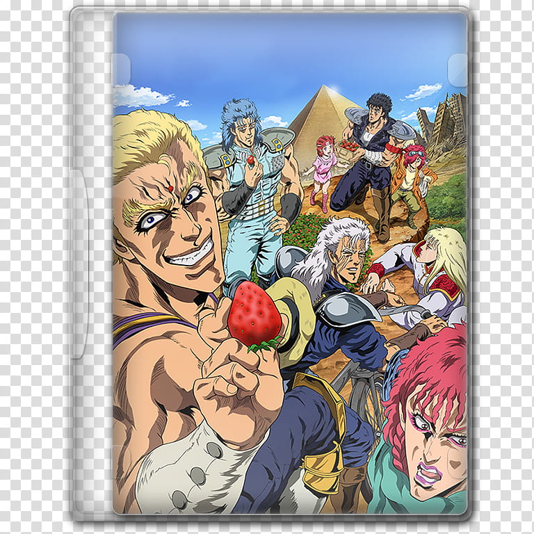 Anime  Fall Season Icon , Hokuto no Ken; Ichigo Aji transparent background PNG clipart