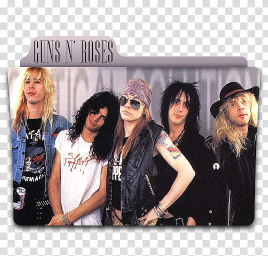 Guns N Roses Folders, Guns N' Roses transparent background PNG clipart
