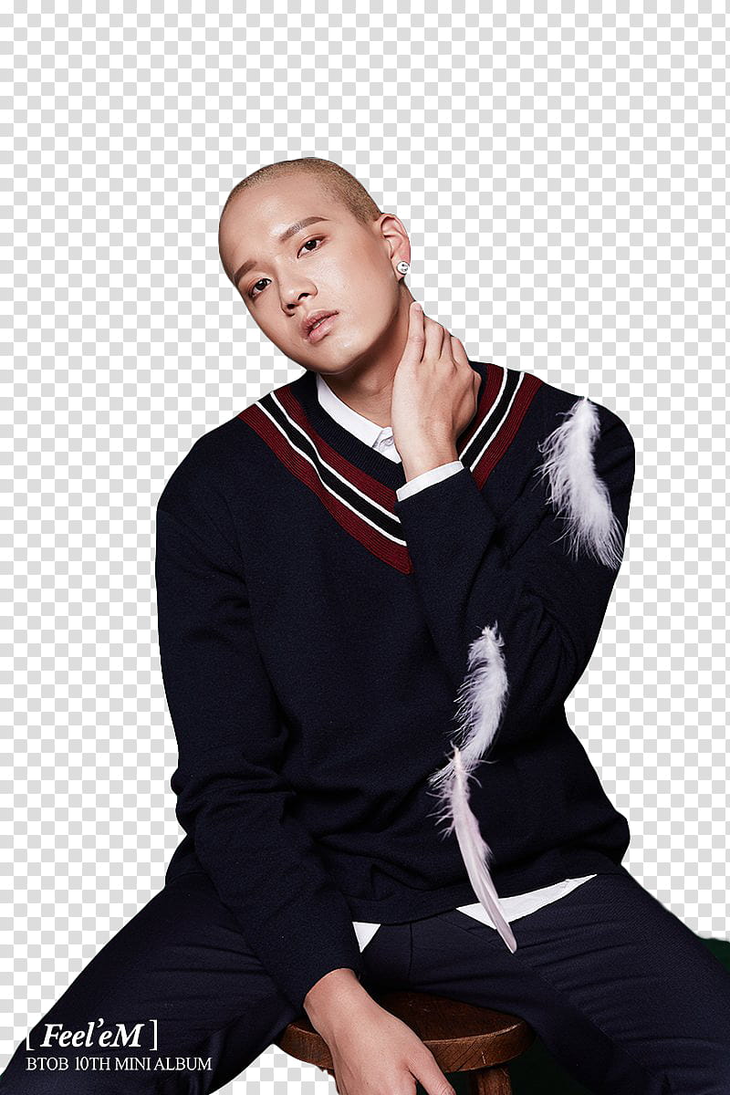 BTOB Feel eM, BtoB band member transparent background PNG clipart