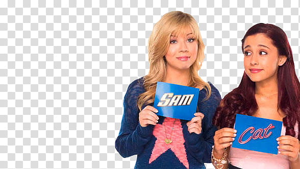 Sam and Cat , samandcat transparent background PNG clipart