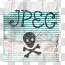 Notebook Paper Files, Doodle JPEG skull....ib, JPEG text transparent background PNG clipart