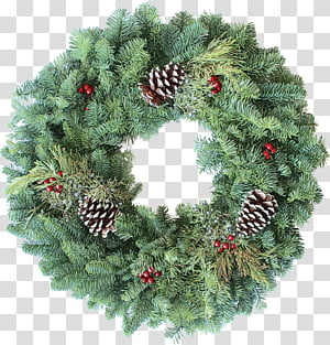Christmas decoration, Watercolor, Paint, Wet Ink, Oregon Pine, Wreath, Colorado Spruce, Tree transparent background PNG clipart thumbnail