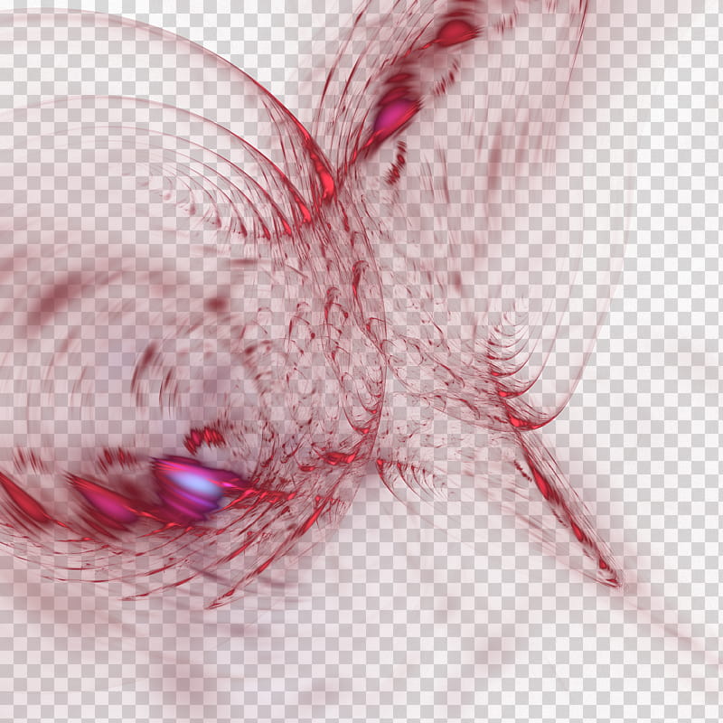Fractal , red spiral transparent background PNG clipart