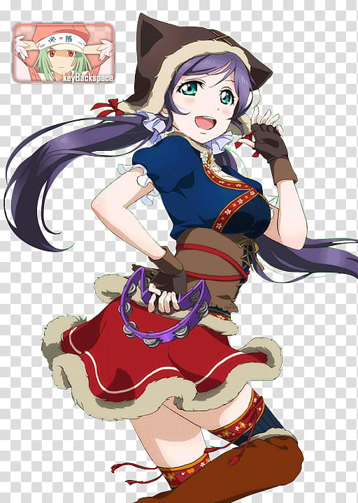#&#; Toujou Nozomi (Love Live! Card) SR, Render, woman walking and smiling illustration transparent background PNG clipart