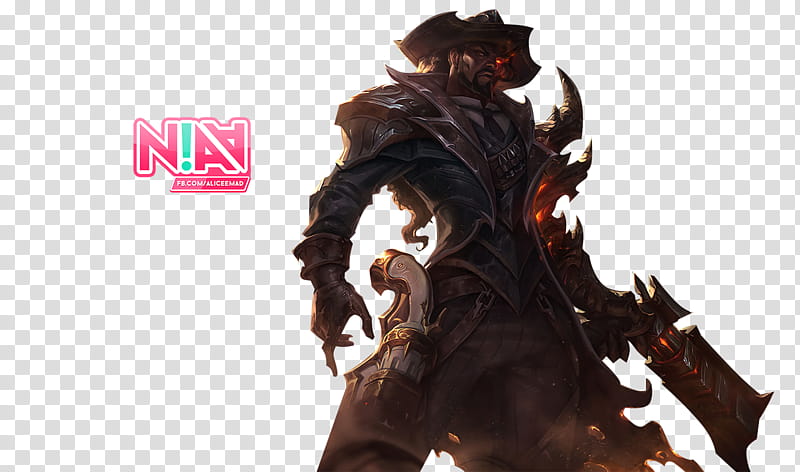 High Noon Lucian Render League of Legends transparent background PNG clipart