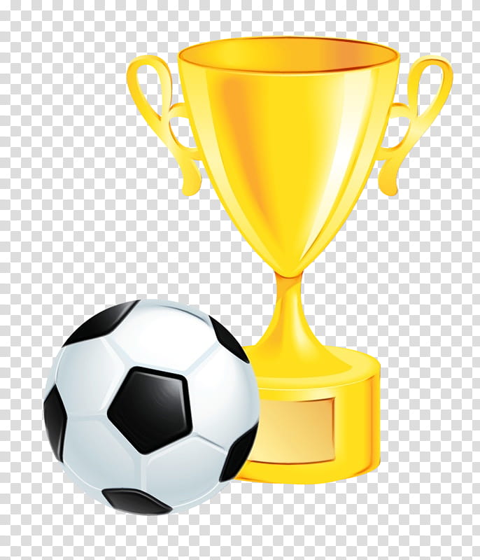 soccer trophy cartoon