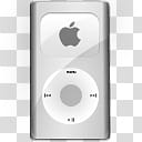 iPod Aqua PC, iPod mini Silver icon transparent background PNG clipart