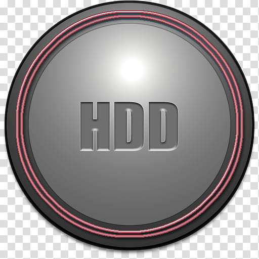 Round Plastic dock icons, HDD, HDD icon transparent background PNG clipart