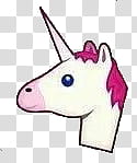 Web Pink Panik, white and pink unicorn illustration transparent background PNG clipart