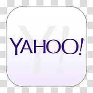 iOS  Icons, white Yahoo! logo transparent background PNG clipart