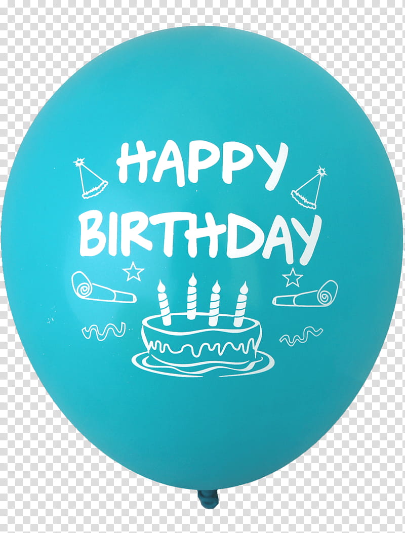 Happy Birthday Blue, Balloon, Birthday
, Birthday Cake Balloons, Balloon Happy Birthday, Balloons Happy Birthday, Helium, Turquoise transparent background PNG clipart