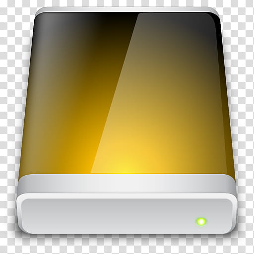Black Glassy Set, square yellow and gray device illustration transparent background PNG clipart