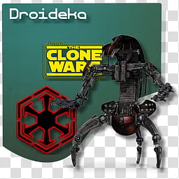 Star Wars The Clone Wars Droid Army, Droideka transparent background PNG clipart