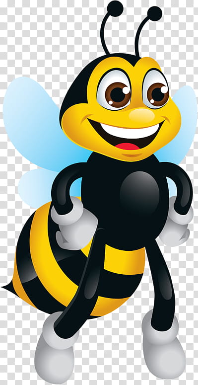 Bee, Bumblebee, Western Honey Bee, Maya, Beehive, Drawing, Cartoon, Yellow transparent background PNG clipart