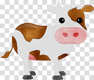 Animal, Dairy Cattle, Snout, Orange Sa, Yonni Meyer, Animal Figure, Bovine,  Cartoon transparent background PNG clipart thumbnail