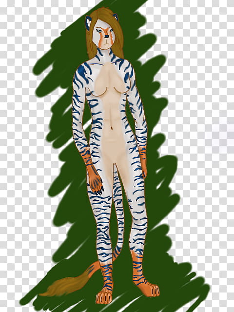 Dream Tigress transparent background PNG clipart