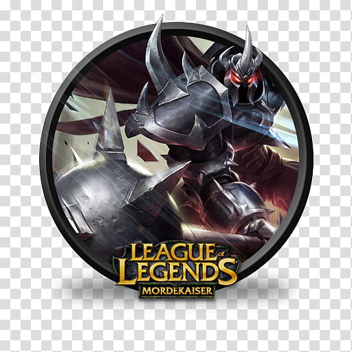 LoL icons, League of Legends Morde Kaiser transparent background PNG clipart